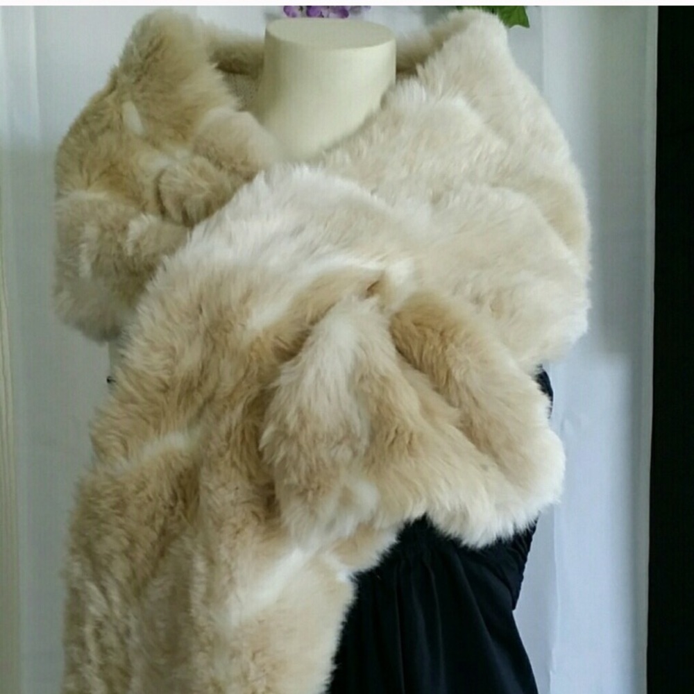 The Limited Faux Fur Scarf